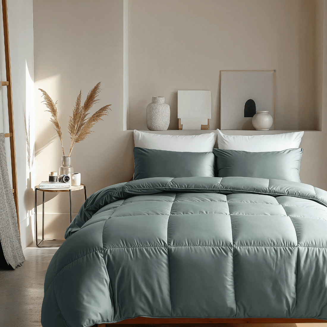 Zelesta Bettdecke im Schlafzimmer