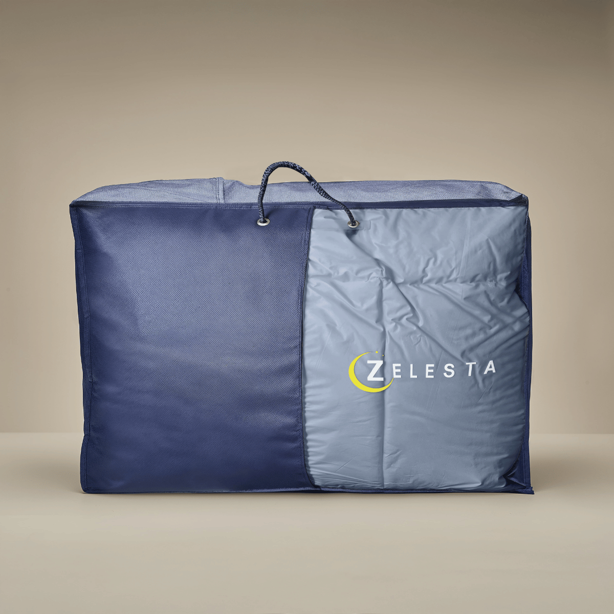 Zelesta Premiumbed Baumwolle - Dream Blue & Cream