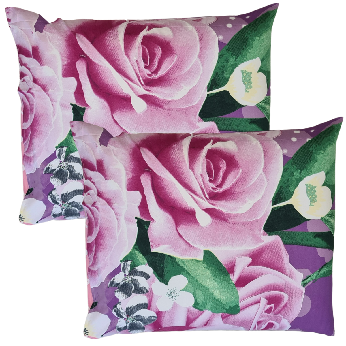 Packshot vom Zelesta Wonderbed Kissenbezüge - Purple Roses