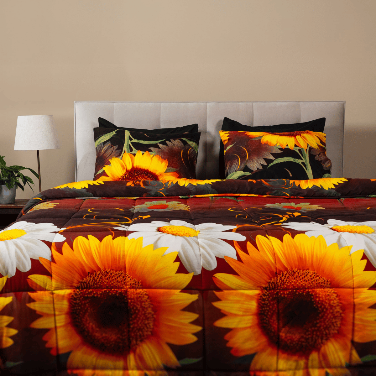 Stimmungsbild vom Zelesta Wonderbed 4 Seasons double - Summer Flowers