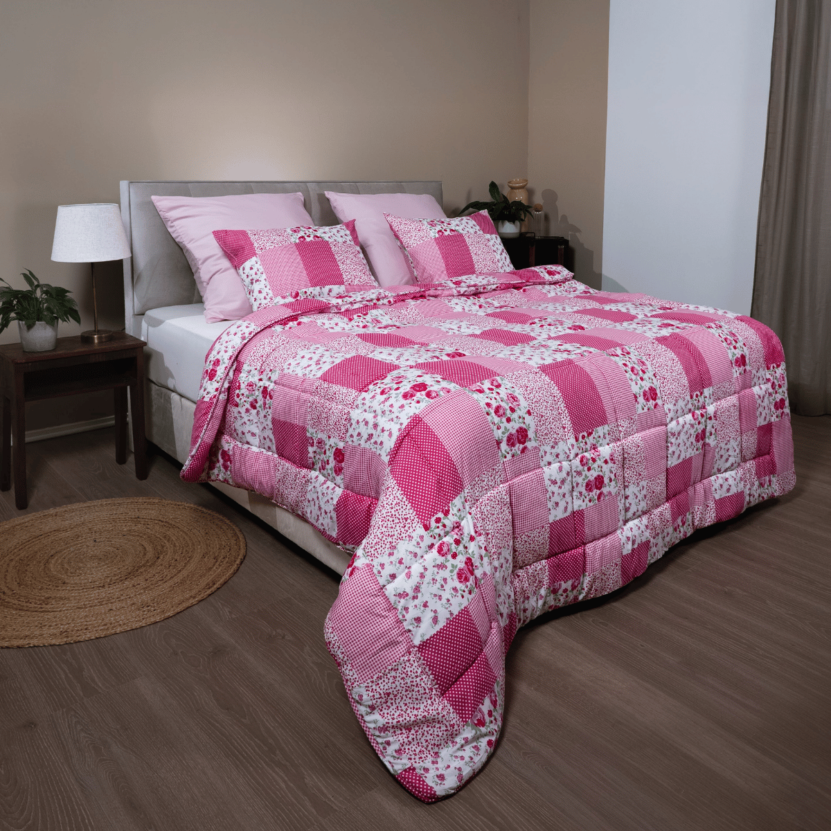 Stimmungsbild vom Zelesta Wonderbed Light - Patchwork Pink