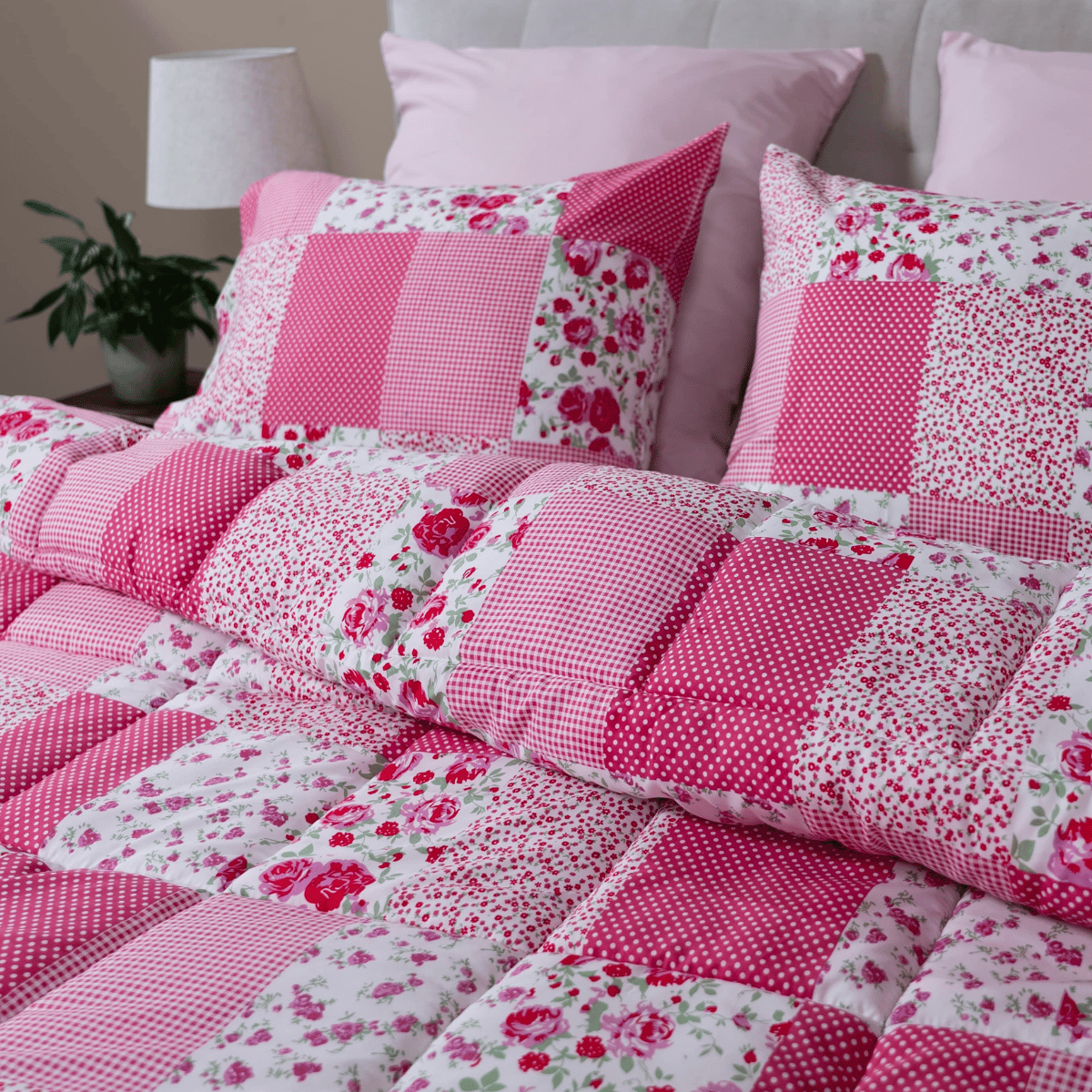 Zelesta Wonderbed Light - Patchwork Pink