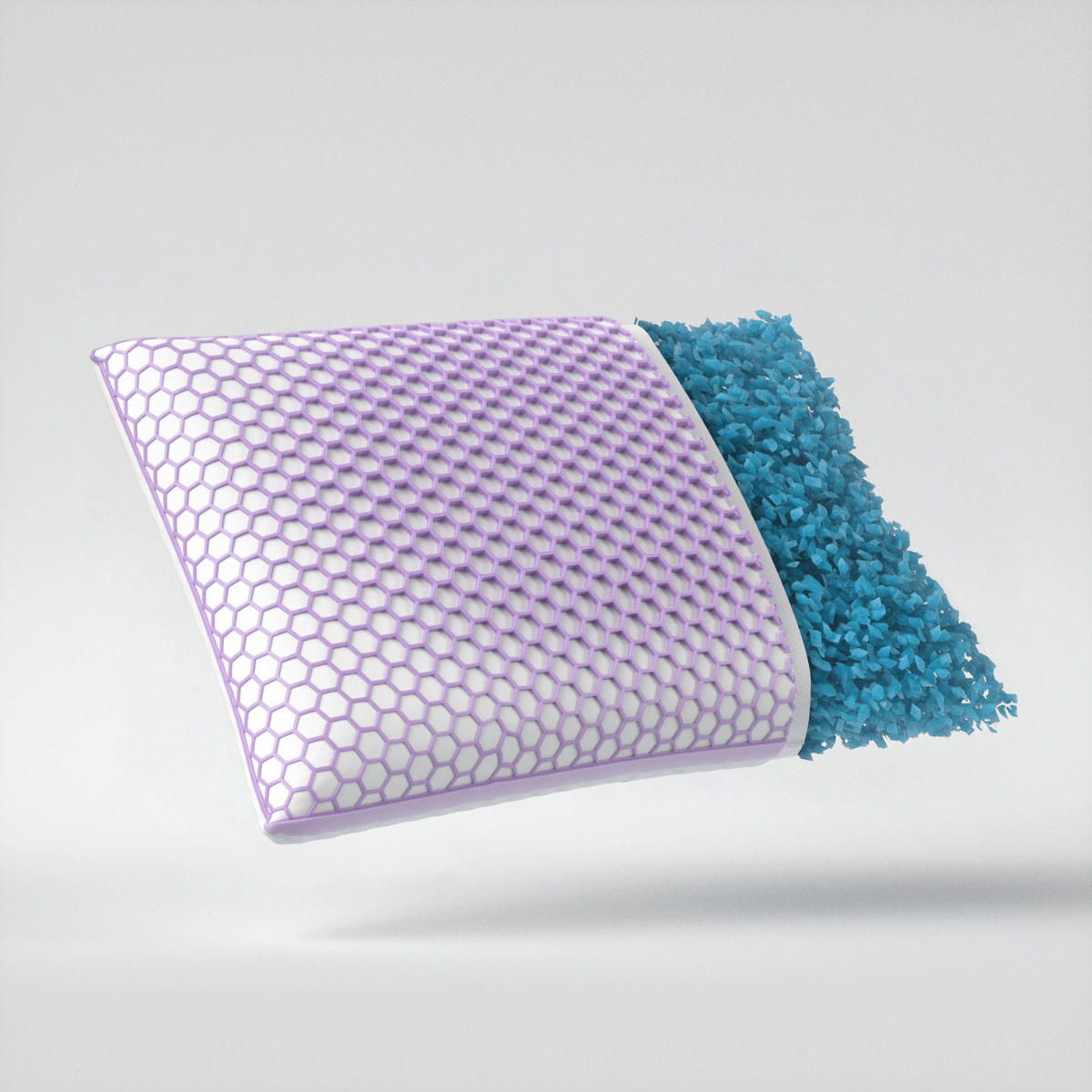 Zelesta Honeycomb TPE-Kissen – Memory-Schaum-Flocken