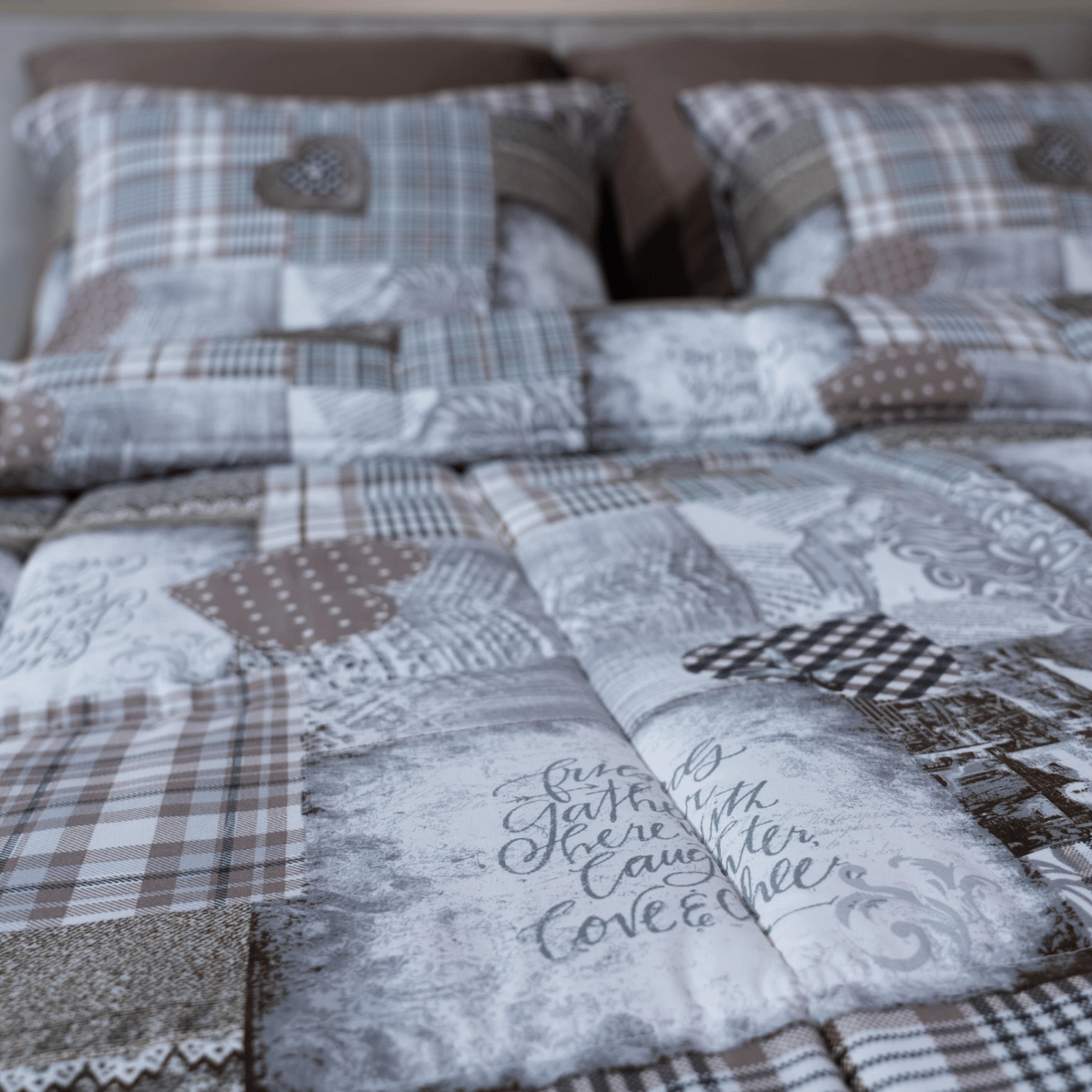 Zelesta Wonderbed Light - Patchwork Hearts