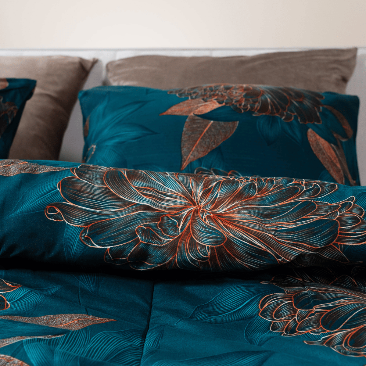 Zelesta Wonderbed Kissenbezüge Set von 2 - Royal Flowers