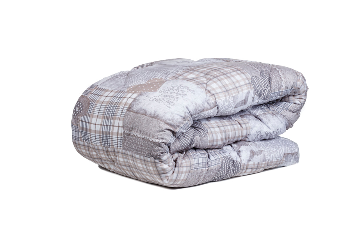 Zelesta Wonderbed 4 Seasons double - Patchwork Hearts