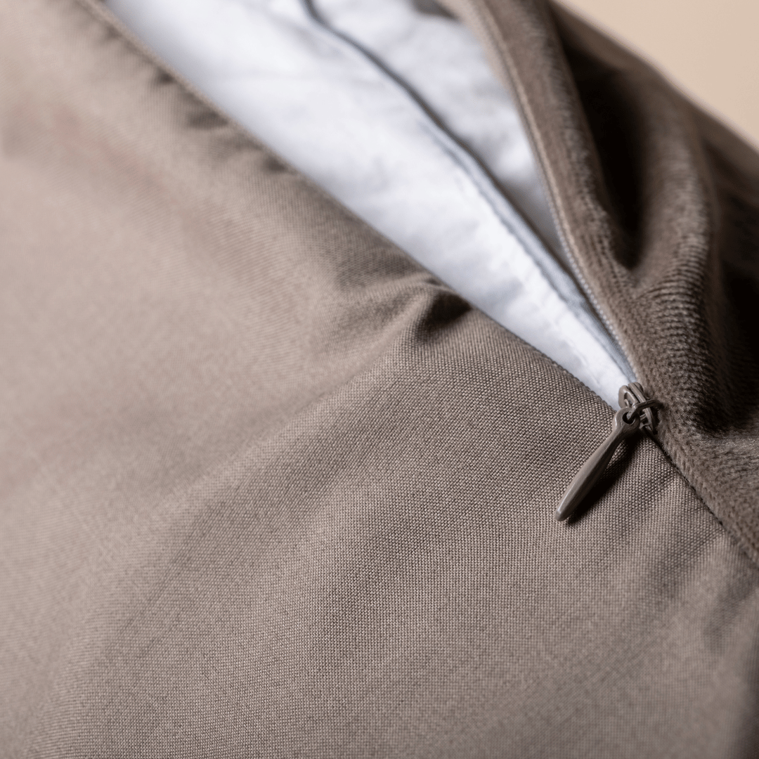 Stimmungsbild vom Zelesta Velvetbed Kissenbezüge Set von 2 - Taupe