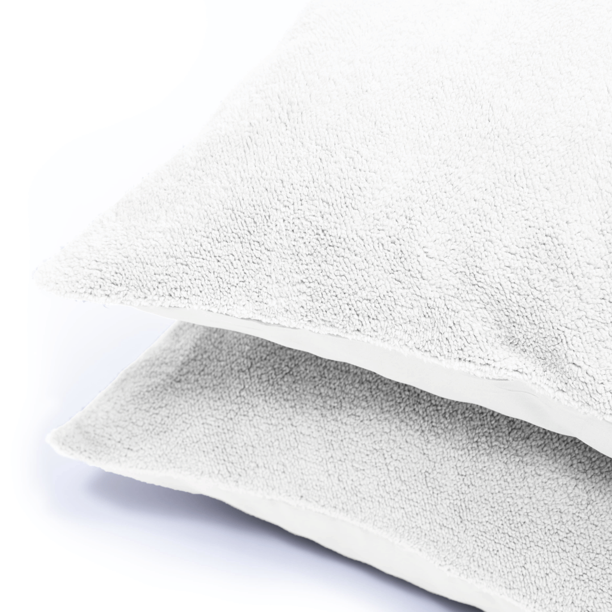 Teddy-Kissenbezüge-60x70cm-in-weiss