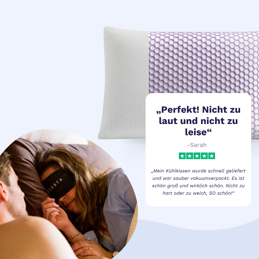 Zelesta Honeycomb TPE-Kissen – Memory-Schaum-Kern