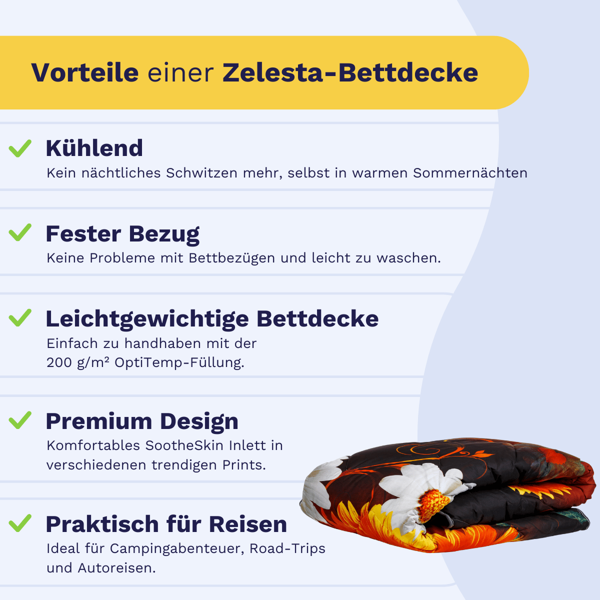 Zelesta Wonderbed Light - Summer Flowers