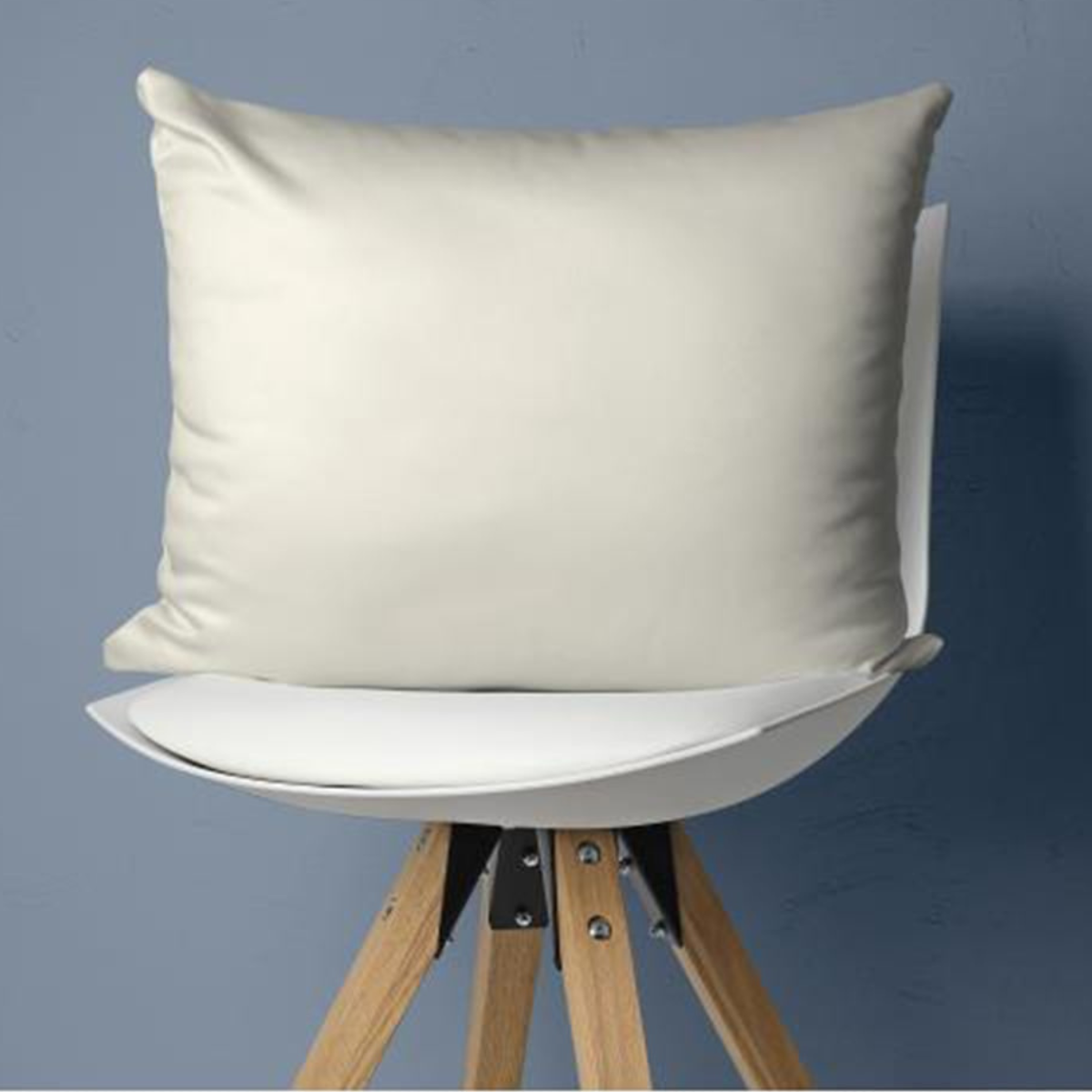 Zelesta Satin Kissenbezuge Deluxe Weiss Baumwoll Satin Tauglich fur alle Jahreszeiten