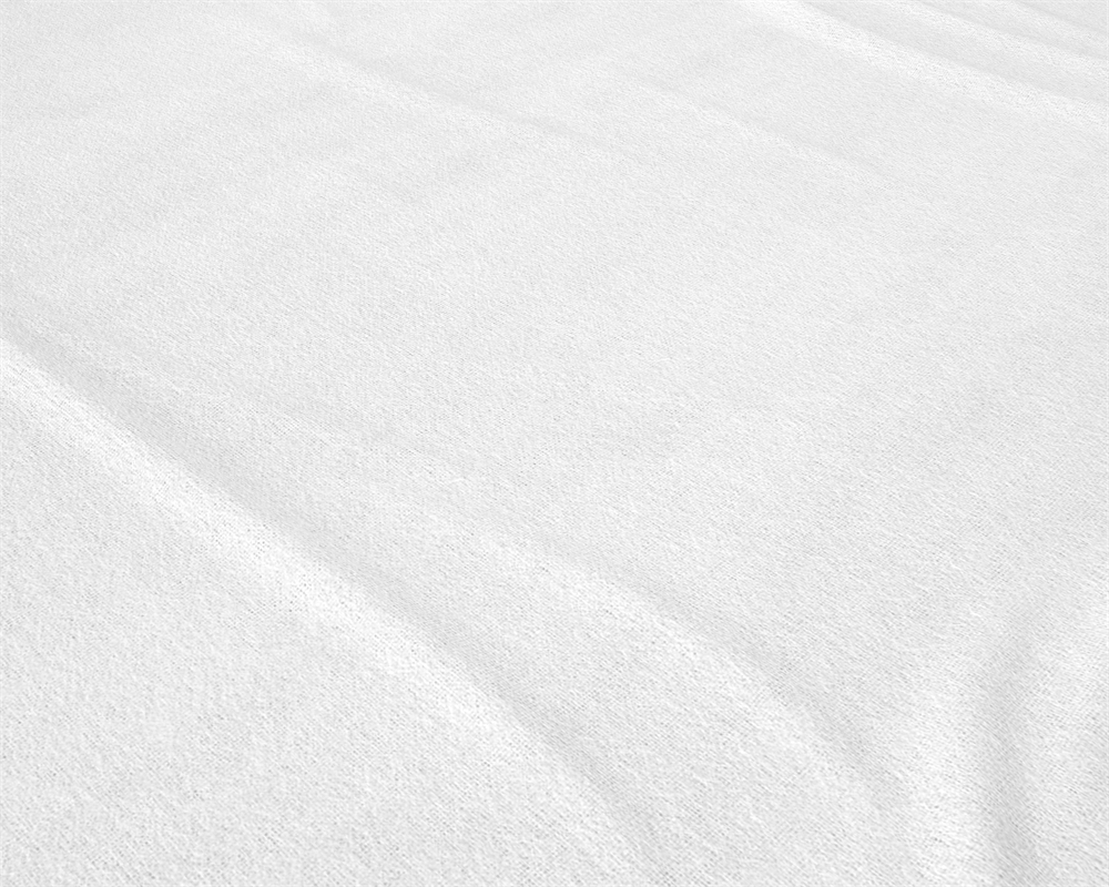 Premium Flanell Spannbetttuch Weiß