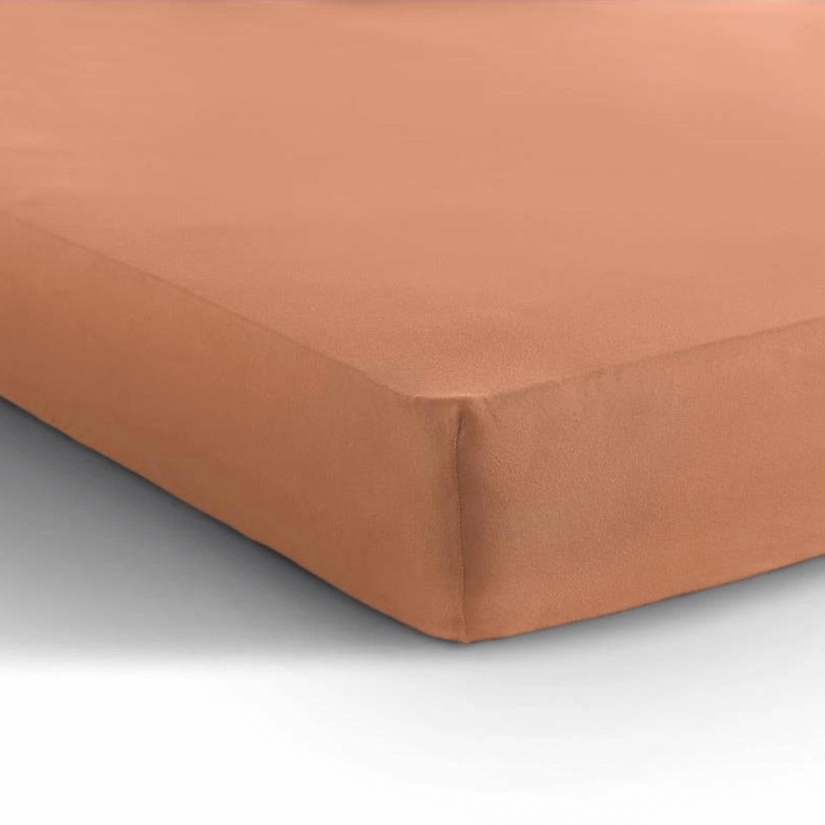 Spannbettlaken Single Pastel Orange