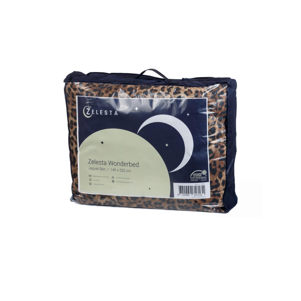 Zelesta Wunderbett Jaguar Skin Soft Deckbett Hilfen gegen Schwitzen