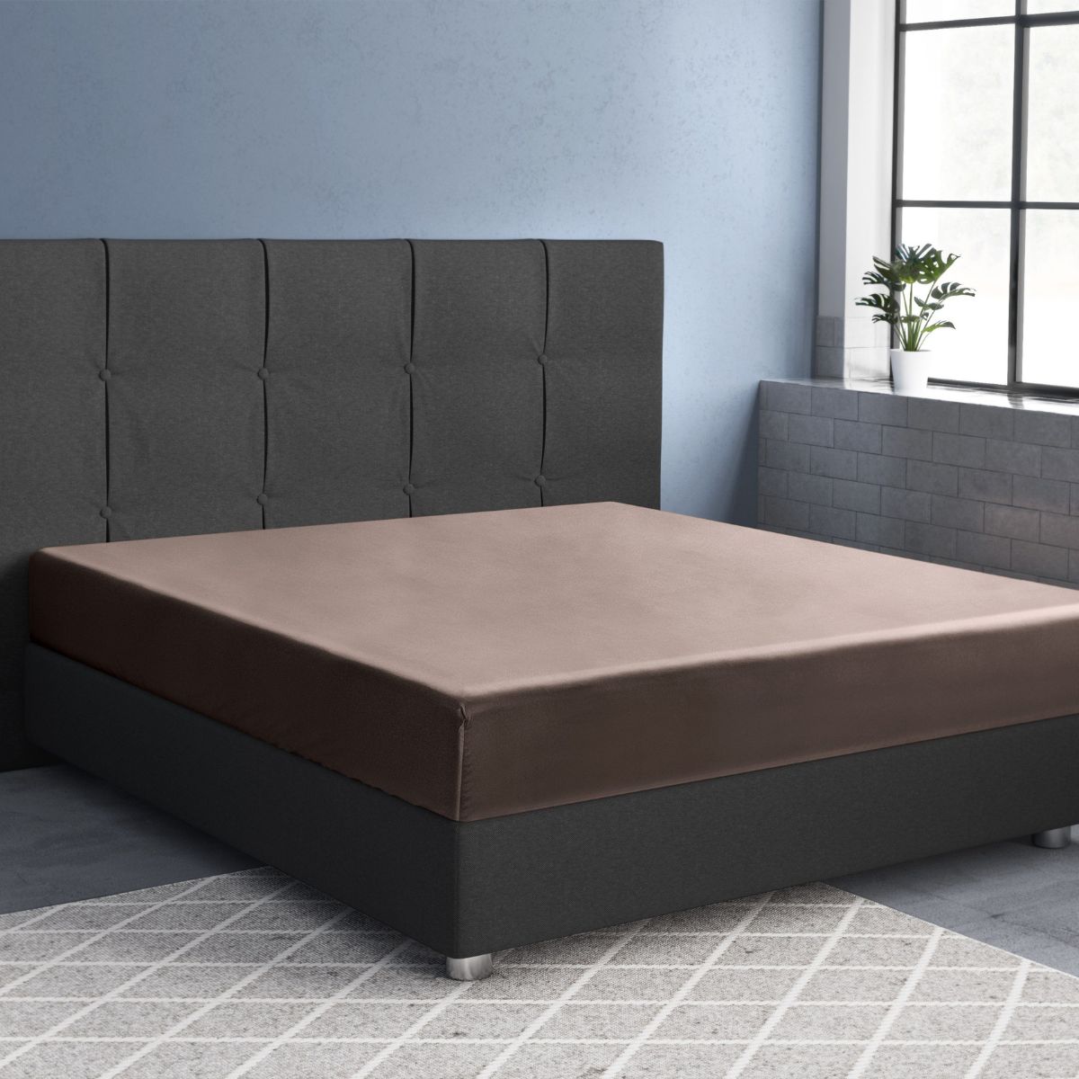 Spannbettlaken Satin