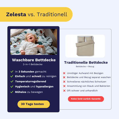 Zelesta Kleinkinderbed - Cream & Olive