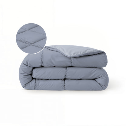Zelesta Comfort Duo Sommerbettdecke - Eisblau & Sanftes Blau