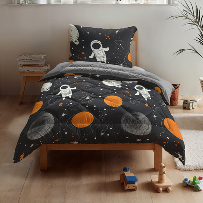 Zelesta Kiddybed Baumwolle - Space Man