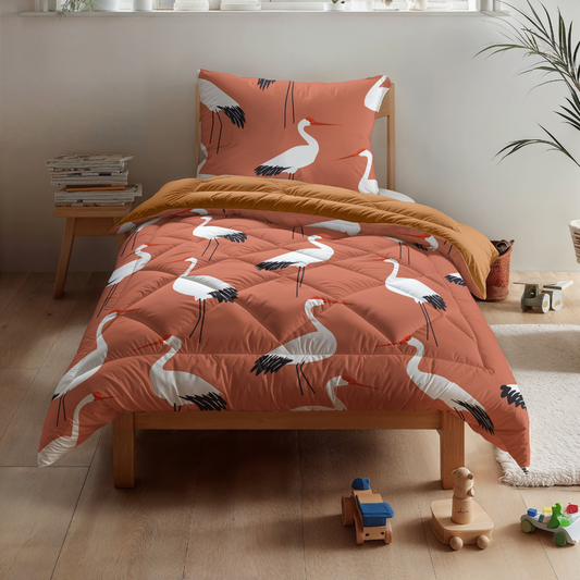 Zelesta Kiddybed Baumwolle - Terra Crane