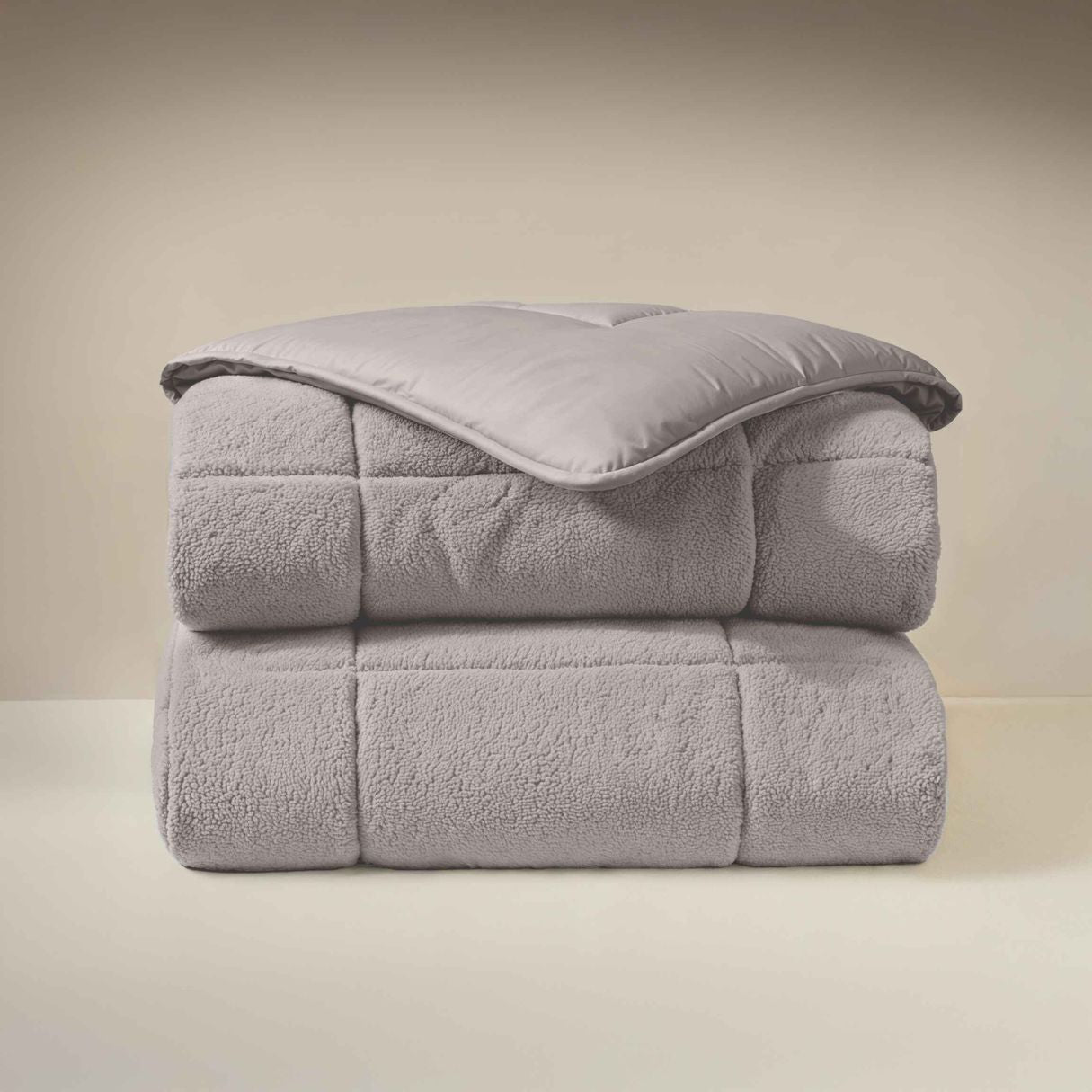 Zelesta Teddybed - Taupe 1+1