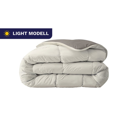 Zelesta Royalbed Light - Zartes Grau & Creme