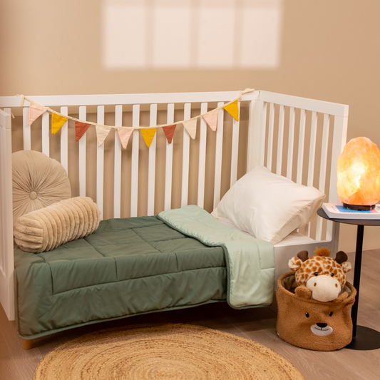 Zelesta Kleinkinderbed - Ocean & Green