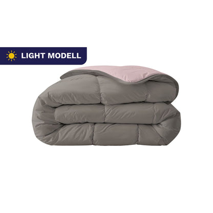 Packshot vom Zelesta Royalbed Light - Pastellrosa & Zartes Grau