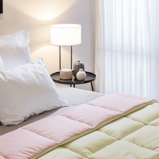 Zelesta Percale Cottonbed Baumwolle - Rosa & Creme