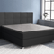 Primaviera Deluxe Topper Satin Deluxe Spannbettuch - Grau