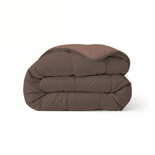 Zelesta Comfort Duo Bettdecke - Schokoladenbraun & Mokkabraun