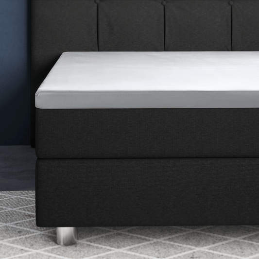 Primaviera Deluxe Topper Satin Deluxe Spannbettuch - Weiss