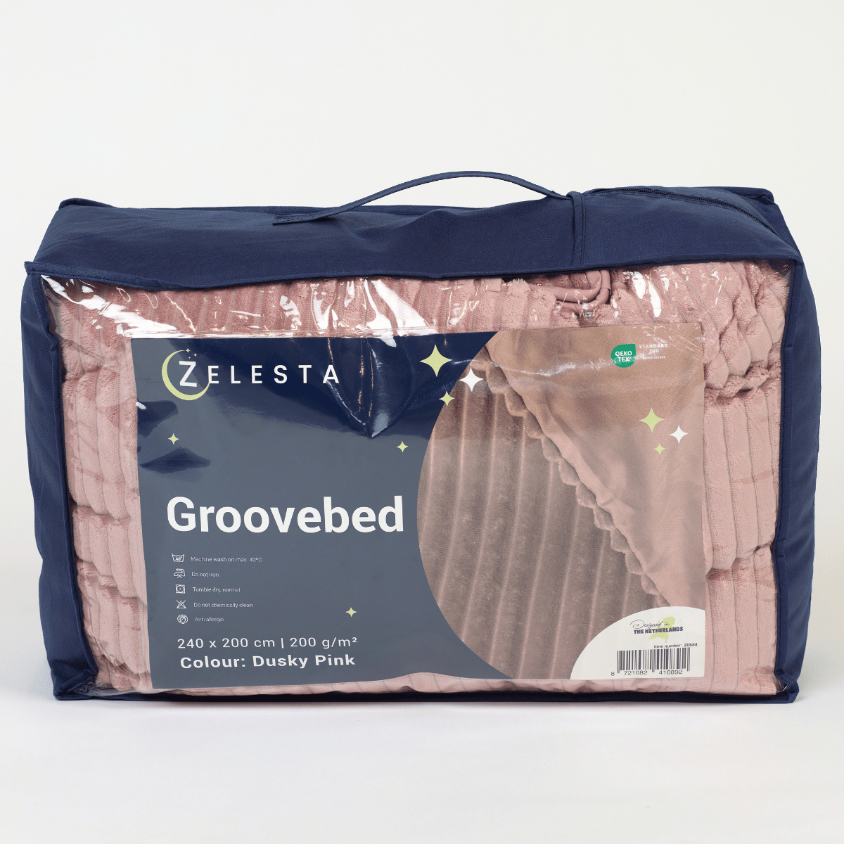 Zelesta Groovebed - Dusty Pink