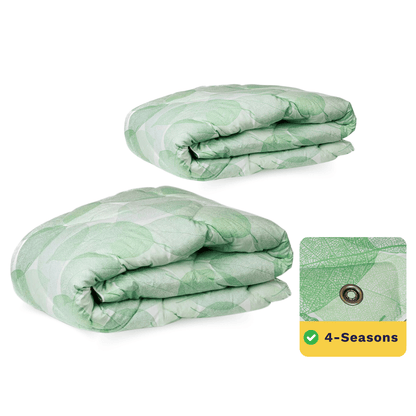 Zelesta Wonderbed 4 Seasons Double -  Fresh Leaf