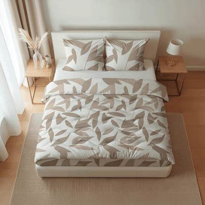 Royalbed baumwolle - Beige Autumn