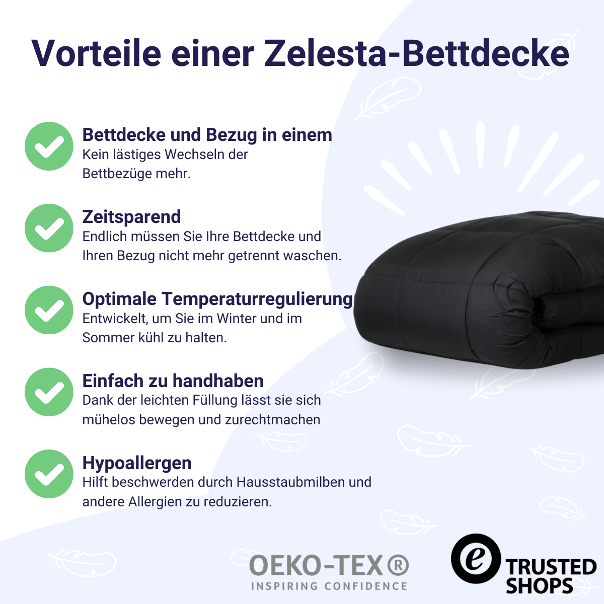 Zelesta Wonderbed - Black