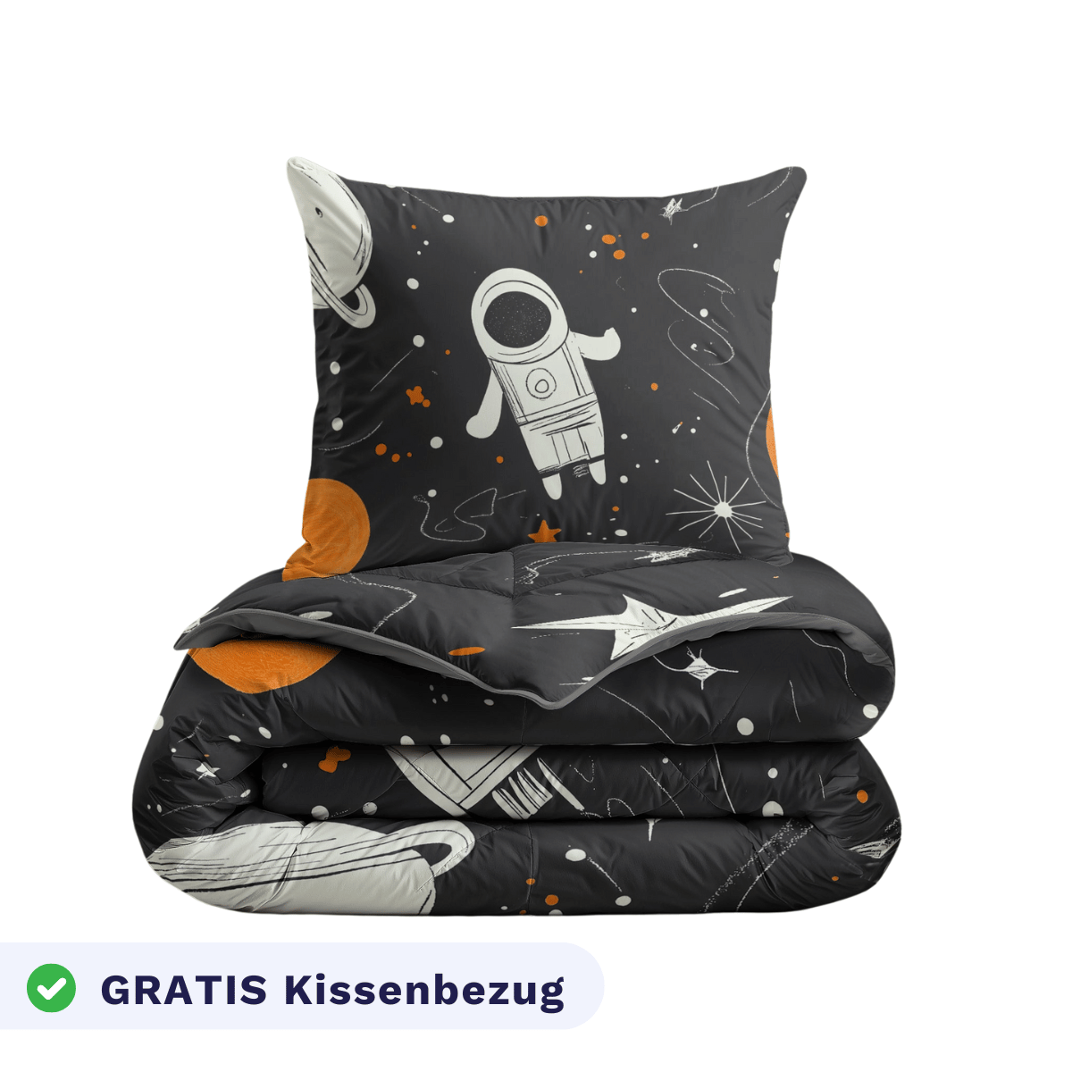 Zelesta Kiddybed Baumwolle - Space Man