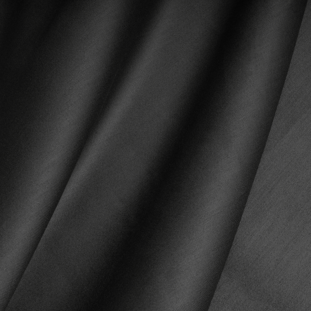 Primaviera Deluxe Topper Satin Deluxe Spannbettuch - Schwarz