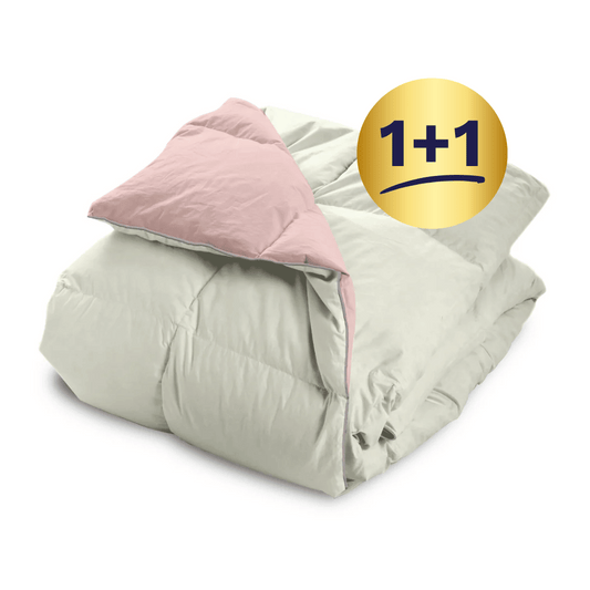 Zelesta Wonderbed Cotton Down - Rosa & Creme