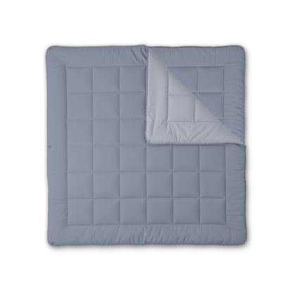 Zelesta Comfort Duo 4-Jahreszeiten Bettdecke - Blau & Hellblau