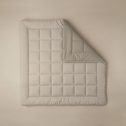 Zelesta Comfort Duo Bettdecke - Taupe & Champagner