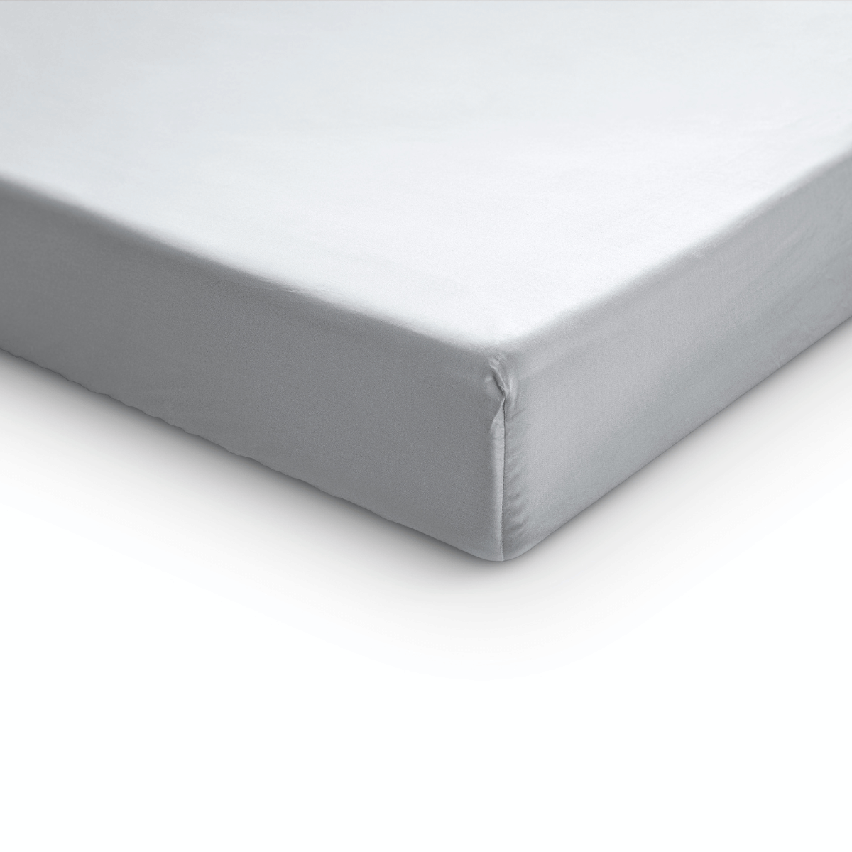 Primaviera Deluxe Topper Satin Deluxe Spannbettuch - Weiss