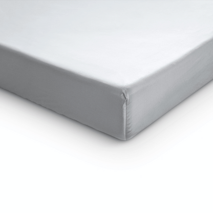 Primaviera Deluxe Topper Satin Deluxe Spannbettuch - Weiss
