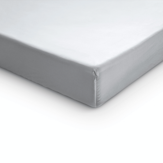 Primaviera Deluxe Topper Satin Deluxe Spannbettuch - Weiss