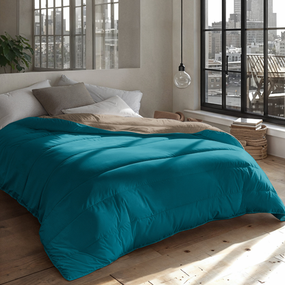 Zelesta Royalbed - Dessert Dune & Petrol Blue