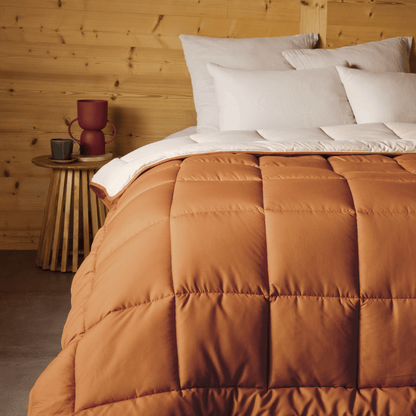 Zelesta Easybed Light - Bronzebraun & Leinen