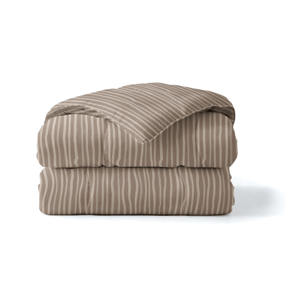 Royalbed baumwolle - Brown Stripes