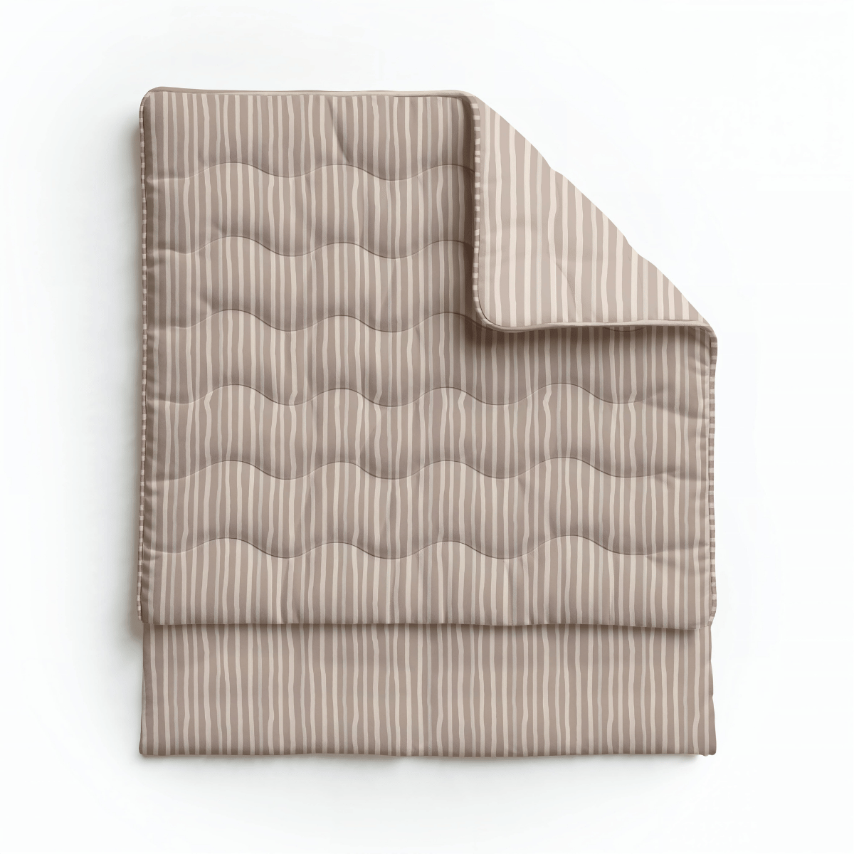 Royalbed baumwolle - Brown Stripes