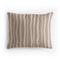 Royalbed baumwolle Kissenbezüge Set von 2 - Brown Stripes