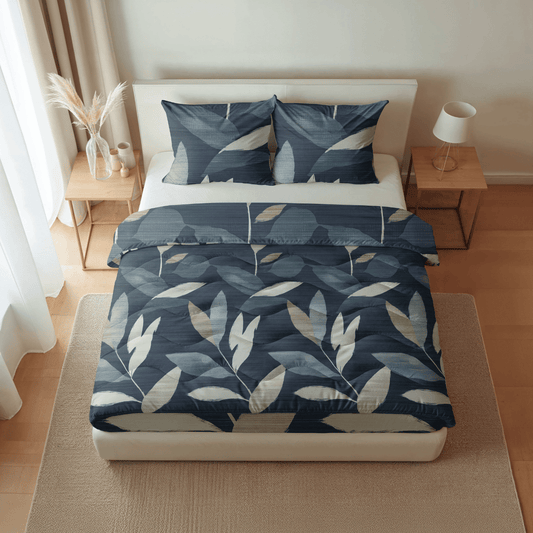 Royalbed Baumwolle - Dark Leaves