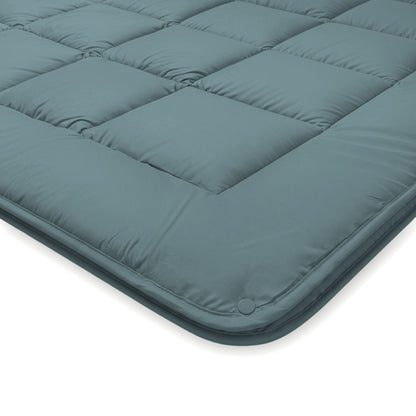 Zelesta Comfort Duo 4-Jahreszeiten Bettdecke - Mineral & Hellblau